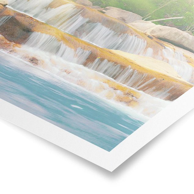 Poster - Waterfall Clearance - Quadrato 1:1