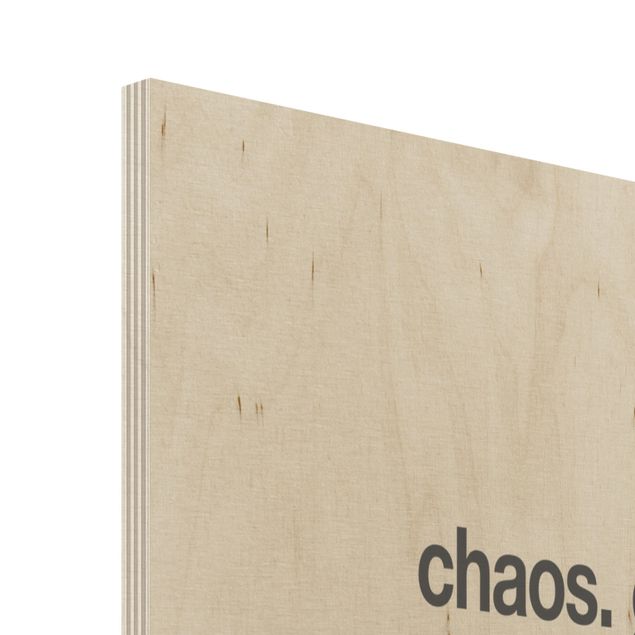 Stampa su legno - German Chaos - Verticale 3:2