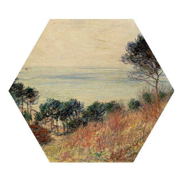 Esagono in legno - Claude Monet - Costa Varengeville
