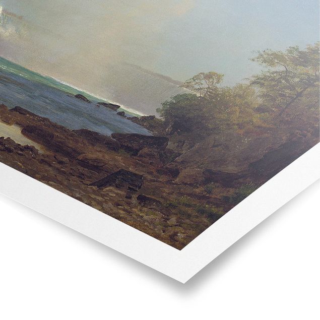 Poster - Albert Bierstadt - Cascate del Niagara - Orizzontale 2:3