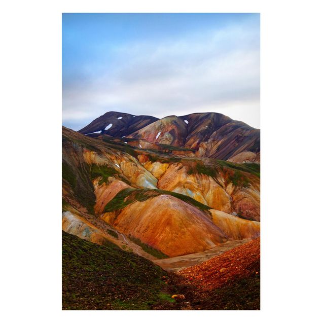 Lavagna magnetica - Montagne colorate in Islanda