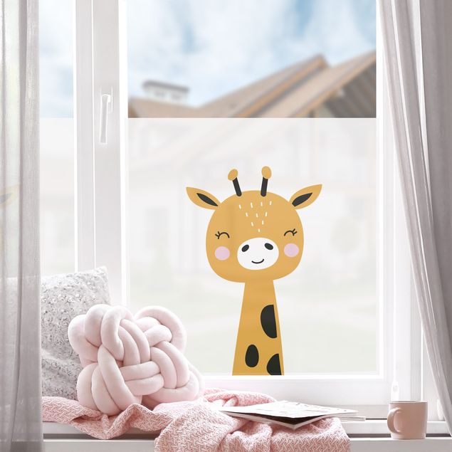 Decorazione per finestre - Baby Giraffe