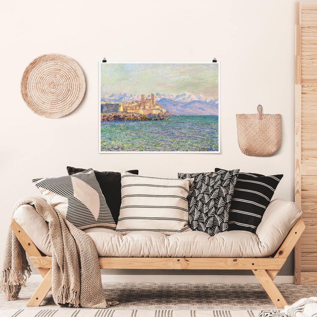 Poster - Claude Monet - Antibes Le Fort - Orizzontale 3:4
