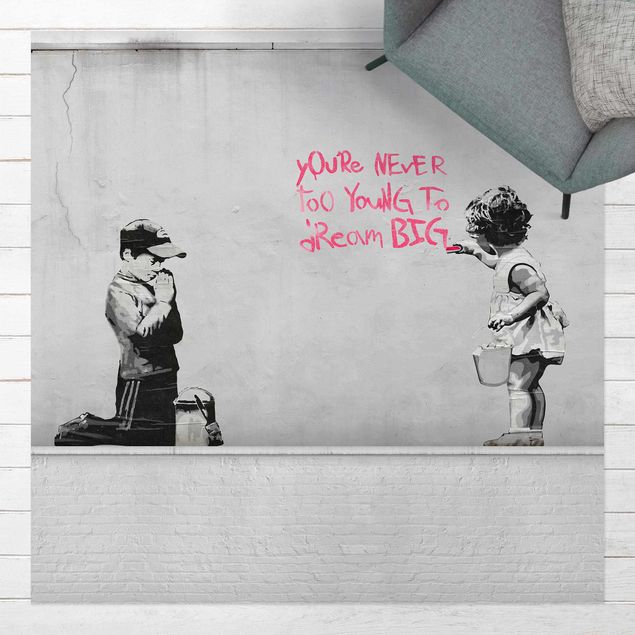 Tappeto da balcone Dream Big - Brandalised ft. Graffiti by Banksy