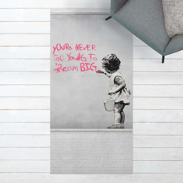 Tappeto per balcone Dream Big - Brandalised ft. Graffiti by Banksy