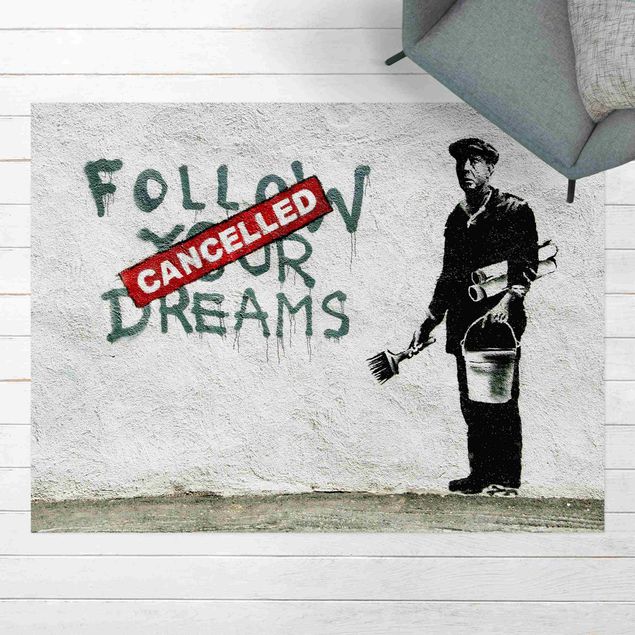 Tappeto per balcone Follow Your Dreams - Brandalised ft. Graffiti by Banksy