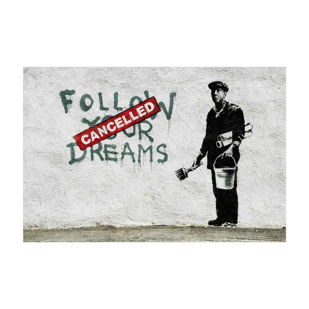 Tappeti in vinile - Follow Your Dreams - Brandalised ft. Graffiti by Banksy - Orizzontale 3:2