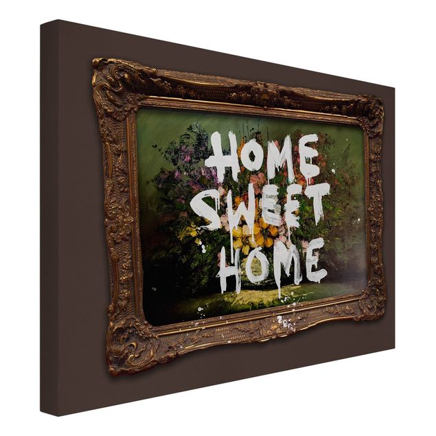 Quadri su tela Banksy - Home Sweet Home