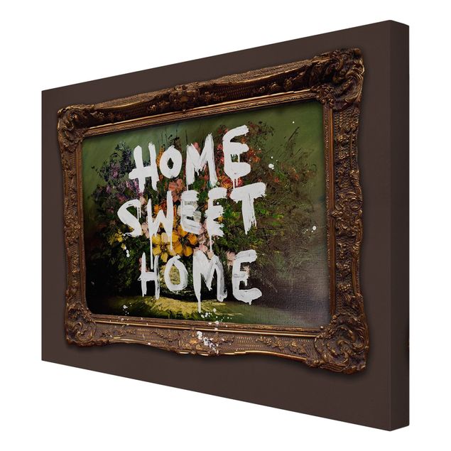 Stampa su tela - Banksy - Home Sweet Home