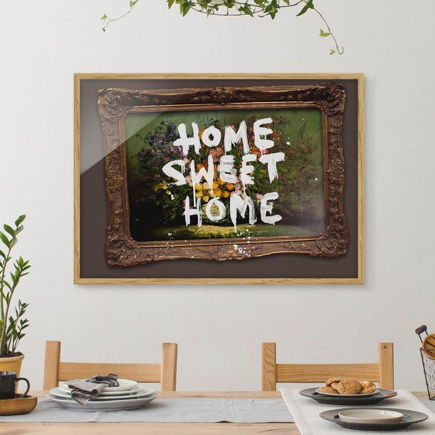 Brandalised® - featuring Graffiti by Banksy  Home Sweet Home - Brandalised ft. Graffiti by Banksy