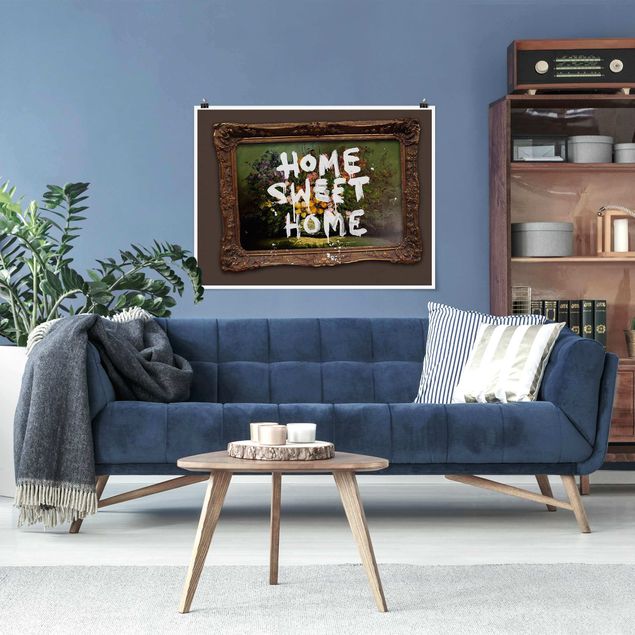 Brandalised® - featuring Graffiti by Banksy  Home sweet home - Brandalised ft. Graffiti by Banksy