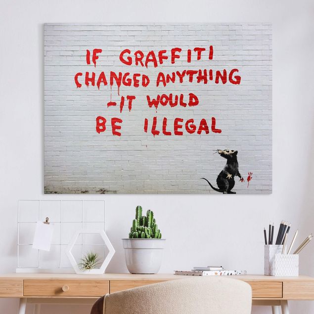 Tele bianco e nero If Graffiti Changed Anything - Brandalised ft. Graffiti by Banksy