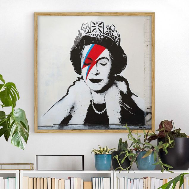 Brandalised® - featuring Graffiti by Banksy  Queen Lizzie Stardust - Brandalised ft. Graffiti by Banksy