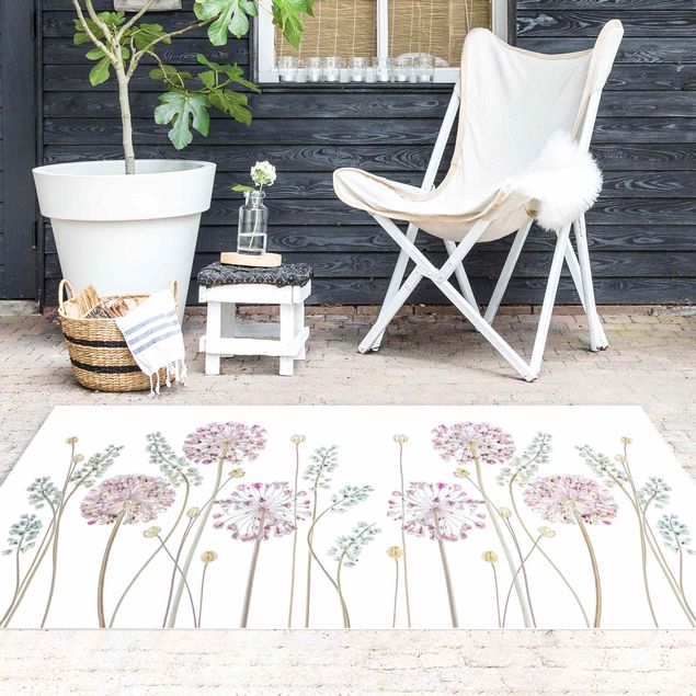 Tappeti moderni soggiorno Illustrazione di Allium