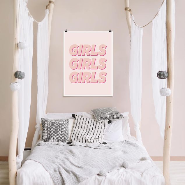 Poster - Girls Girls Girls - Verticale 4:3
