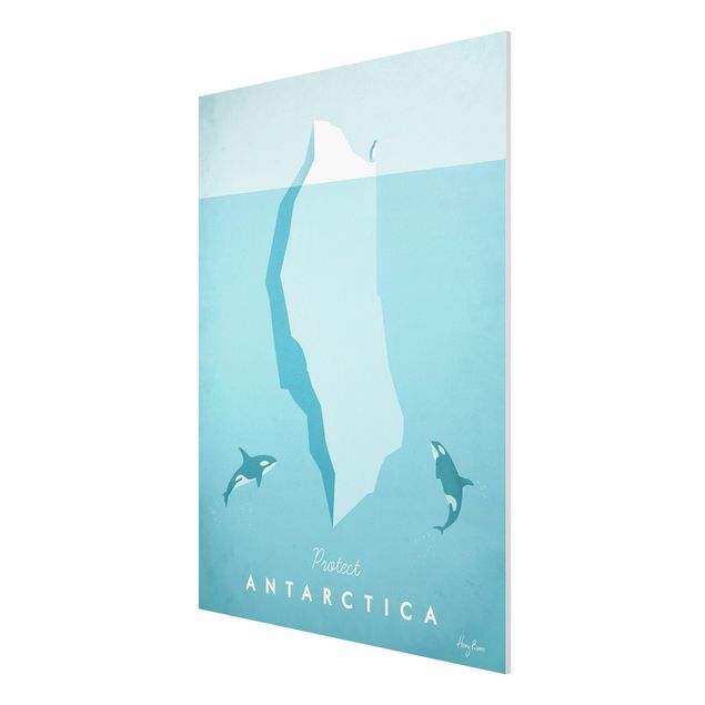 Stampa su Forex - Poster di viaggio - Antartide - Verticale 4:3