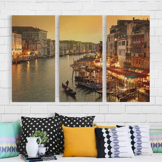 Stampe su tela città Canal Grande di Venezia