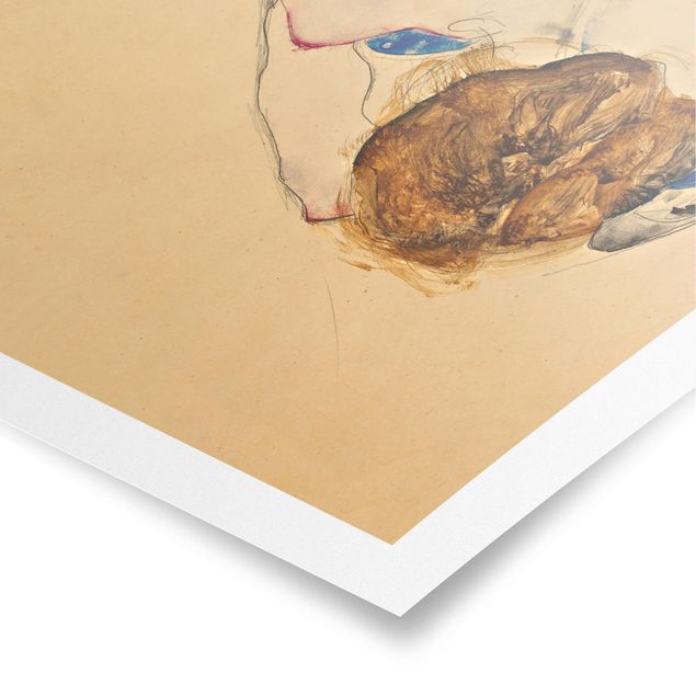 Poster - Egon Schiele - Forward flesso Act - Verticale 4:3
