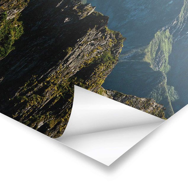 Poster - Montagne nelle Isole Lofoten