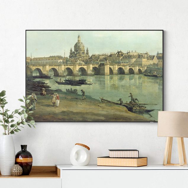 Riproduzioni di Bernardo Bellotto Bernardo Bellotto - Vista di Dresda dalla riva destra dell'Elba