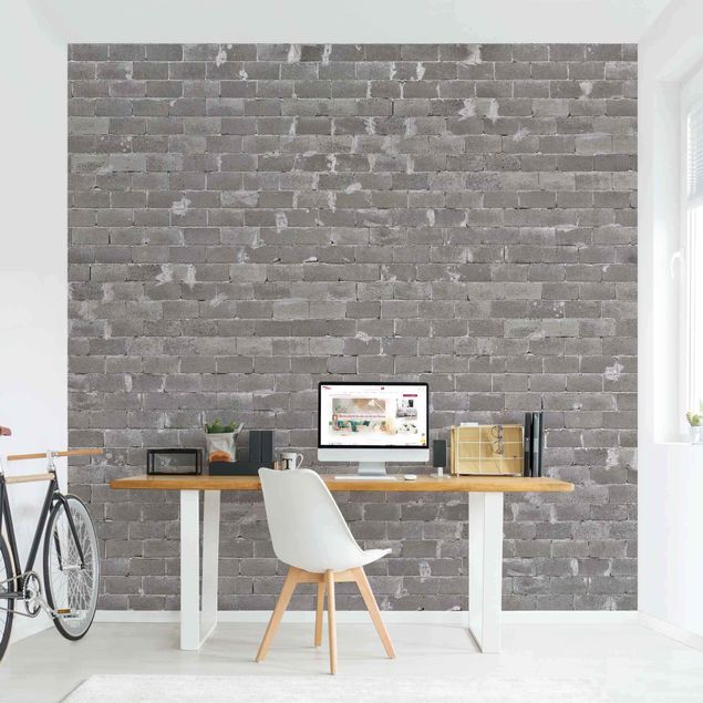 Carta da parati - Concrete Wallpaper - Concrete Bricks Wall