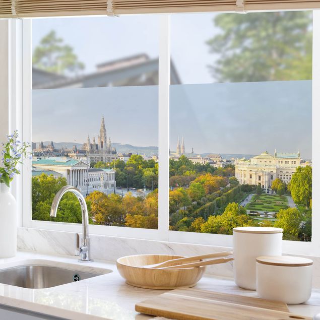 Decorazione per finestre - Vista su Vienna