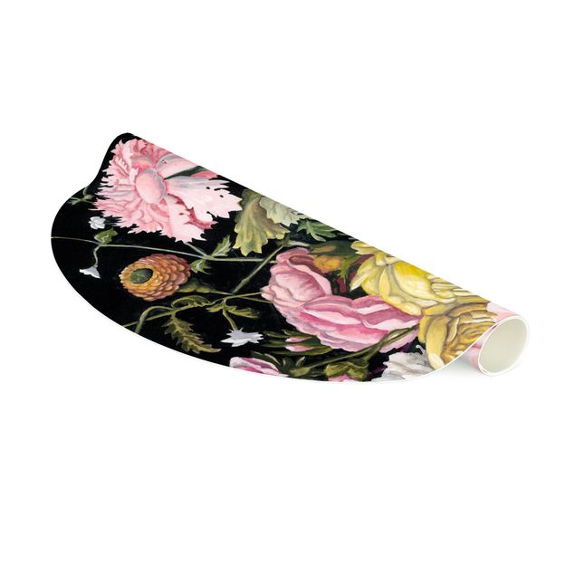 Tappeti moderni colorati Bouquet di fiori da sogno
