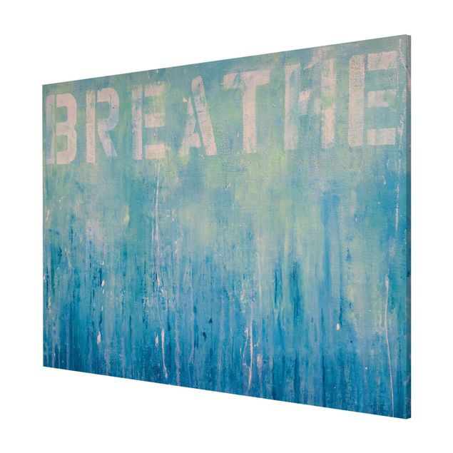 Lavagna magnetica - Breathe Street Art - Orizzontale 4:3