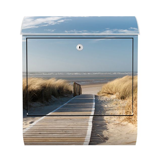 Cassetta postale Baltic Sea beach 39x46x13cm