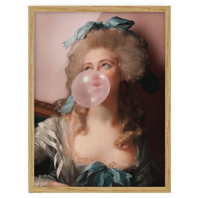 Poster con cornice - Bubblegum Princess