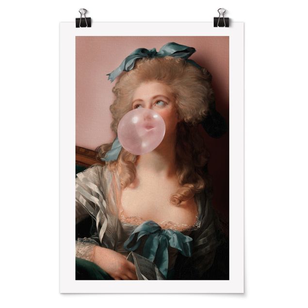 Poster riproduzione - Bubblegum Princess - 2:3
