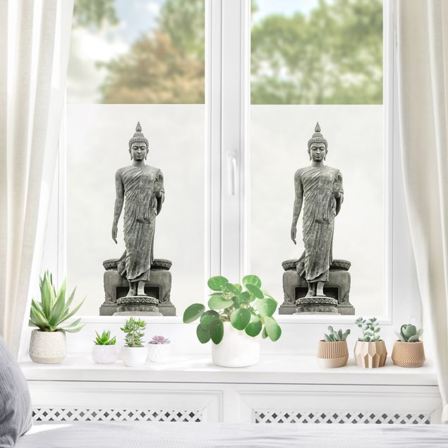 Decorazione per finestre - Statua di Buddha