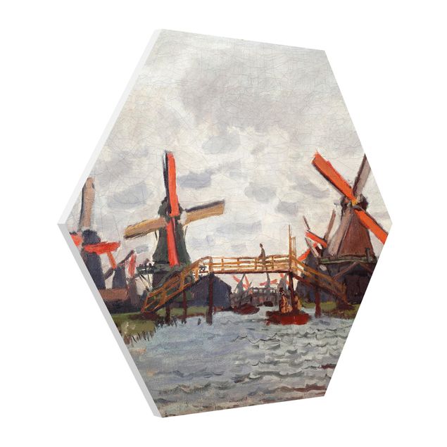 Esagono in forex - Claude Monet - Mulini a vento Zaandam