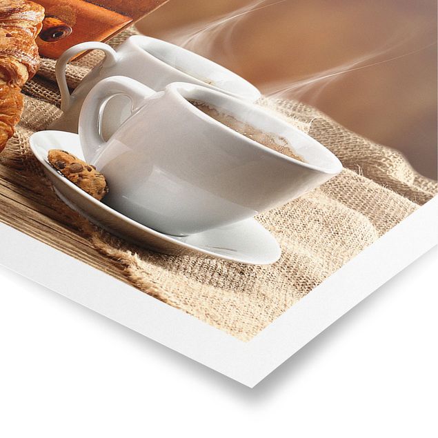 Poster - Breakfast Table - Panorama formato orizzontale