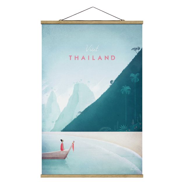 Foto su tessuto da parete con bastone - Poster Viaggio - Thailandia - Verticale 3:2