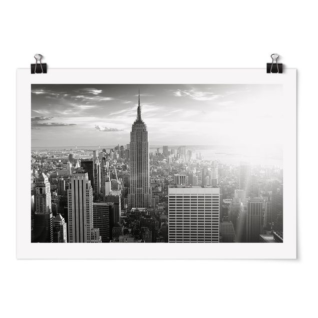Poster - skyline di Manhattan - Orizzontale 2:3