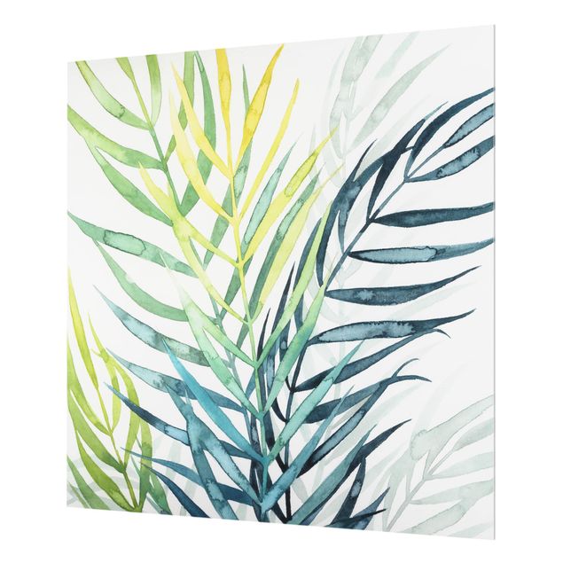 Paraschizzi in vetro - Tropical Foliage - Palm Tree
