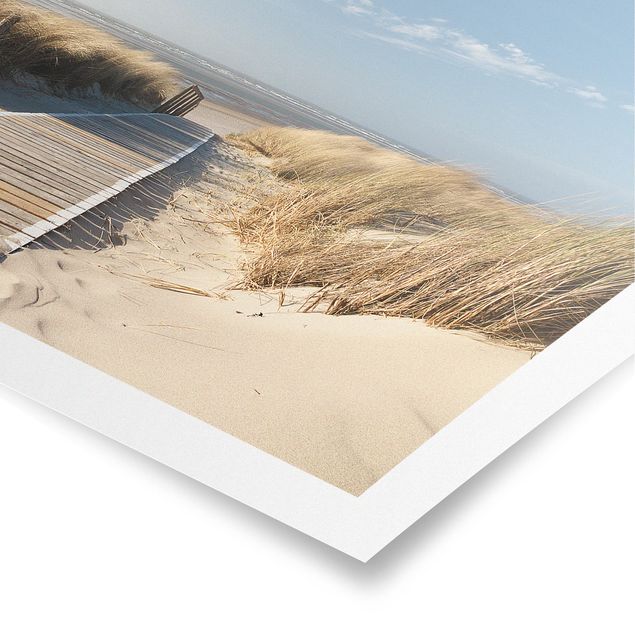 Poster - Spiaggia del Mar Baltico - Orizzontale 2:3