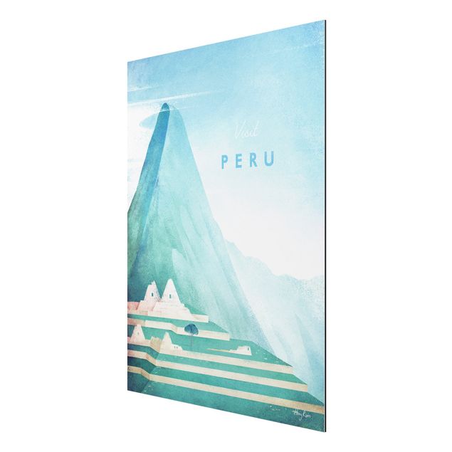 Stampa su alluminio - Poster di viaggio - Perù - Verticale 4:3