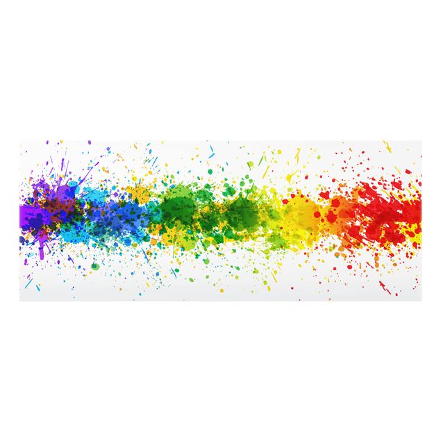 Paraschizzi in vetro - Rainbow Splatter