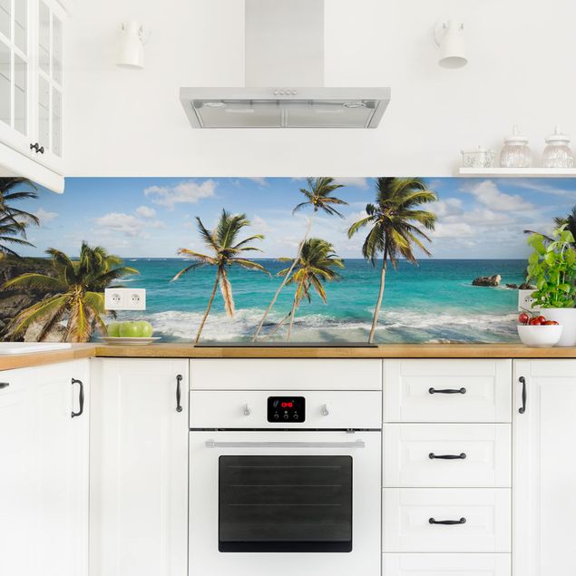 Rivestimenti cucina di plastica Spiaggia di Barbados
