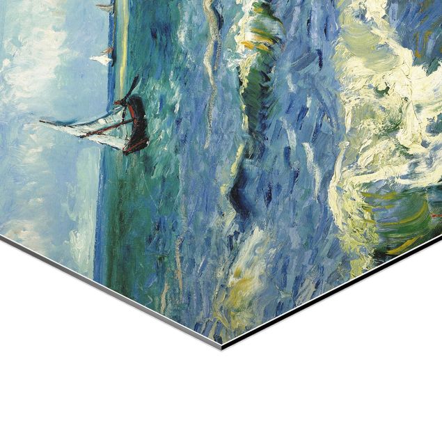 Esagono in Alluminio Dibond - Vincent Van Gogh - Seascape