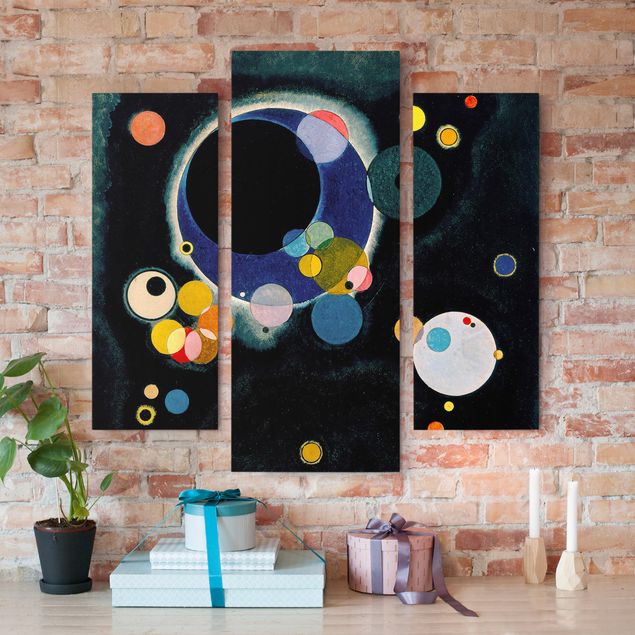 quadro astratto moderno Wassily Kandinsky - Schizzo di cerchi