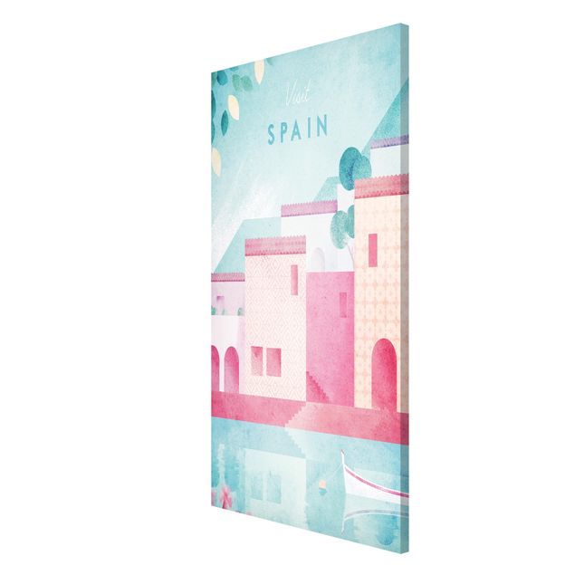 Lavagna magnetica - Poster di viaggio - Spagna - Formato verticale 4:3