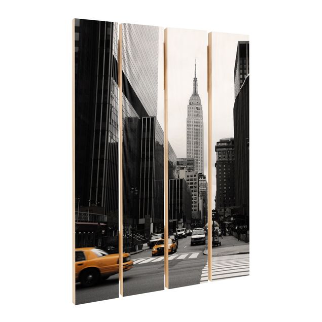 Stampa su legno - Empire State Building - Verticale 3:2