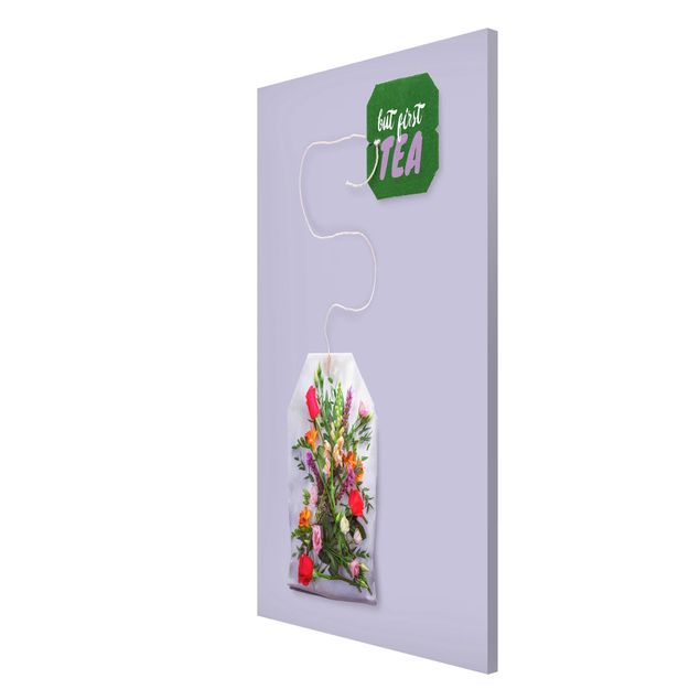 Lavagna magnetica - Tea Flower - Formato verticale 4:3
