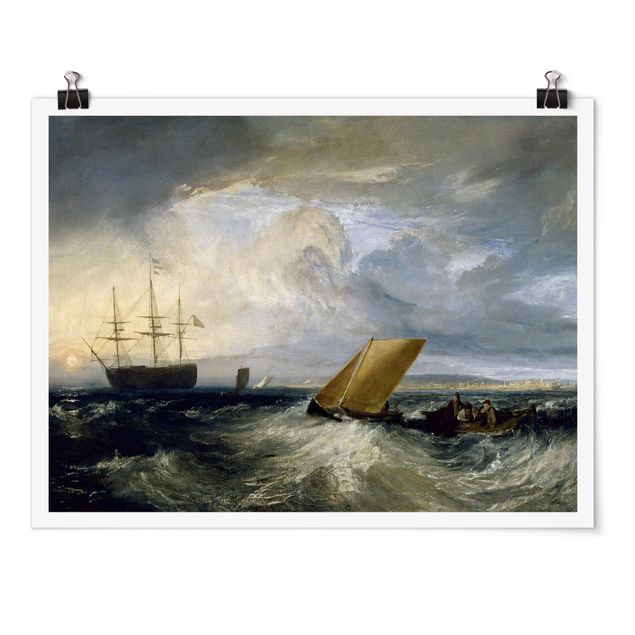 Poster - William Turner - Sheerness - Orizzontale 3:4