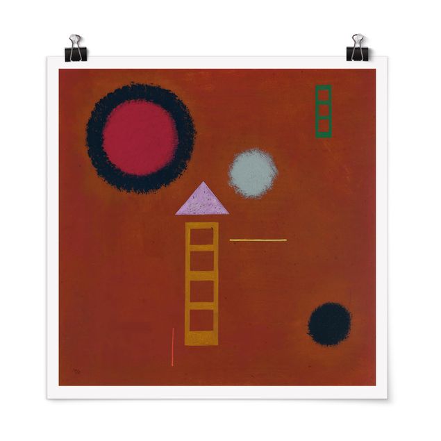 Poster - Wassily Kandinsky - Pachino - Quadrato 1:1