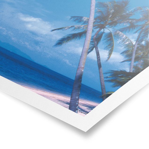 Poster - Mauritius Beach - Verticale 4:3