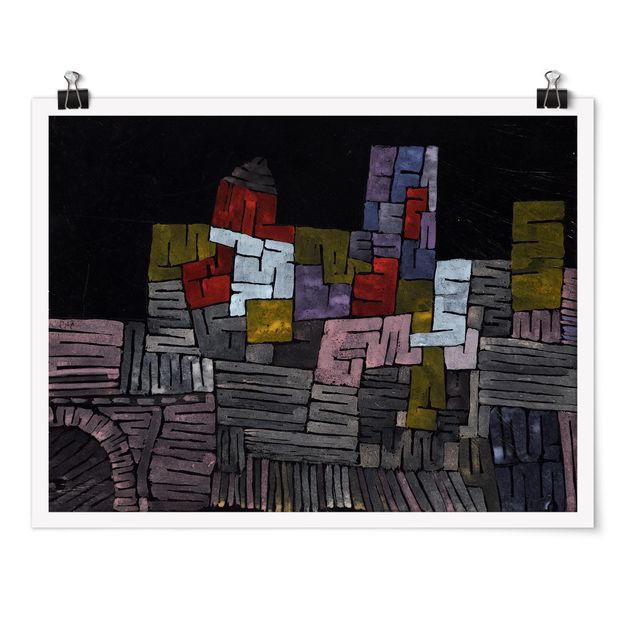 Poster - Paul Klee - Old Walls - Orizzontale 3:4